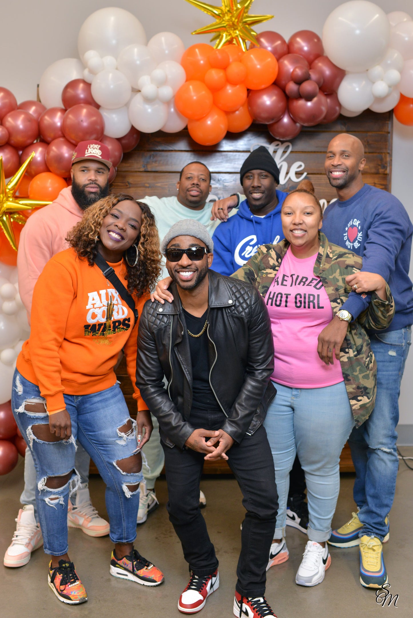 “Bold” Orange Crewneck